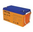 Аккумуляторная батарея DELTA HR 12-65 номинальной емкостью  65 Ач