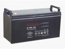 Аккумуляторная батарея Makelsan 6-FM-100A номинальной емкостью 100 Ач