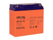 Аккумуляторная батарея DELTA HR 12-18 номинальной емкостью  18 Ач