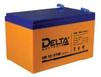Аккумуляторная батарея DELTA HR 12-51W номинальной емкостью  12 Ач