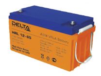 Аккумуляторная батарея DELTA HR 12-65 номинальной емкостью  65 Ач
