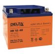 Аккумуляторная батарея DELTA HR 12-40 номинальной емкостью  45 Ач