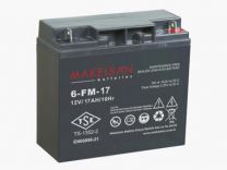 Аккумуляторная батарея Makelsan 6-FM-17 номинальной емкостью 17 Ач - 