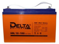 Аккумуляторная батарея DELTA HRL 12-100 номинальной емкостью  100Ач - 